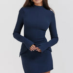 Amara elegante avondjurk voor dames – vloeiende, luxe stof met flatterend silhouet, perfect voor feesten, bruiloften en speciale gelegenheden.