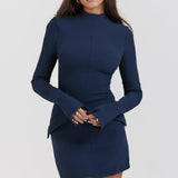 Amara elegante avondjurk voor dames – vloeiende, luxe stof met flatterend silhouet, perfect voor feesten, bruiloften en speciale gelegenheden.