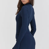 Amara elegante avondjurk voor dames – vloeiende, luxe stof met flatterend silhouet, perfect voor feesten, bruiloften en speciale gelegenheden.