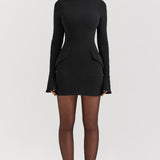 Amara elegante avondjurk voor dames – vloeiende, luxe stof met flatterend silhouet, perfect voor feesten, bruiloften en speciale gelegenheden.