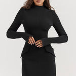 Amara elegante avondjurk voor dames – vloeiende, luxe stof met flatterend silhouet, perfect voor feesten, bruiloften en speciale gelegenheden.
