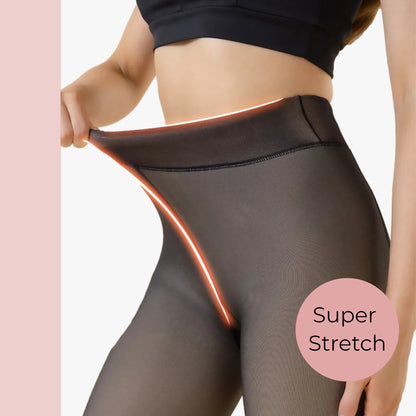 Fleece panty – extra warmte en comfort voor de koude dagen. Zacht, stretchy en perfect voor onder je kleding. Nu 1+1 gratis!