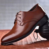 Heren Lakleren Nette Schoenen met Glanzende Afwerking