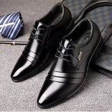 Heren Lakleren Nette Schoenen met Glanzende Afwerking