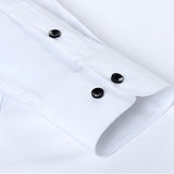 Elegant Heren Overhemd Met Slim Fit En Strakke Afwerking