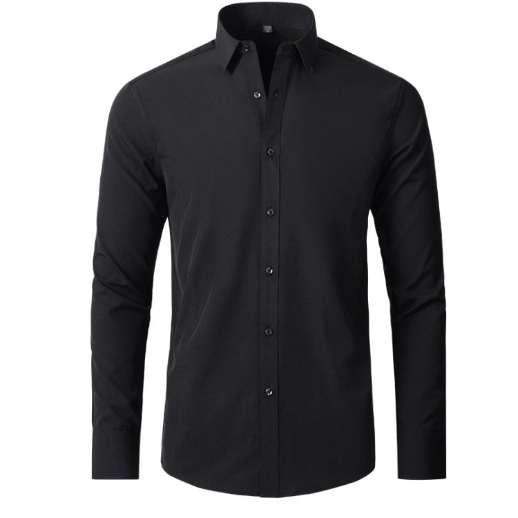 Elegant Heren Overhemd Met Slim Fit En Strakke Afwerking