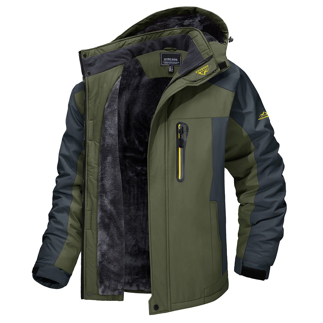 Waterdichte winterjas met zachte voering