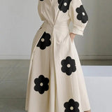 Maxi Jurk met Bloemenprint