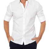 Nova stijlvol heren overhemd met rits, modern design en perfecte pasvorm voor een eigentijdse look.