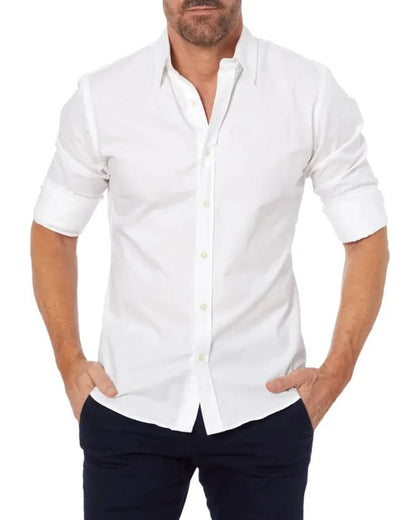 Nova stijlvol heren overhemd met rits, modern design en perfecte pasvorm voor een eigentijdse look.