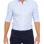 Nova stijlvol heren overhemd met rits, modern design en perfecte pasvorm voor een eigentijdse look.