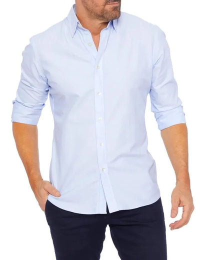 Nova stijlvol heren overhemd met rits, modern design en perfecte pasvorm voor een eigentijdse look.
