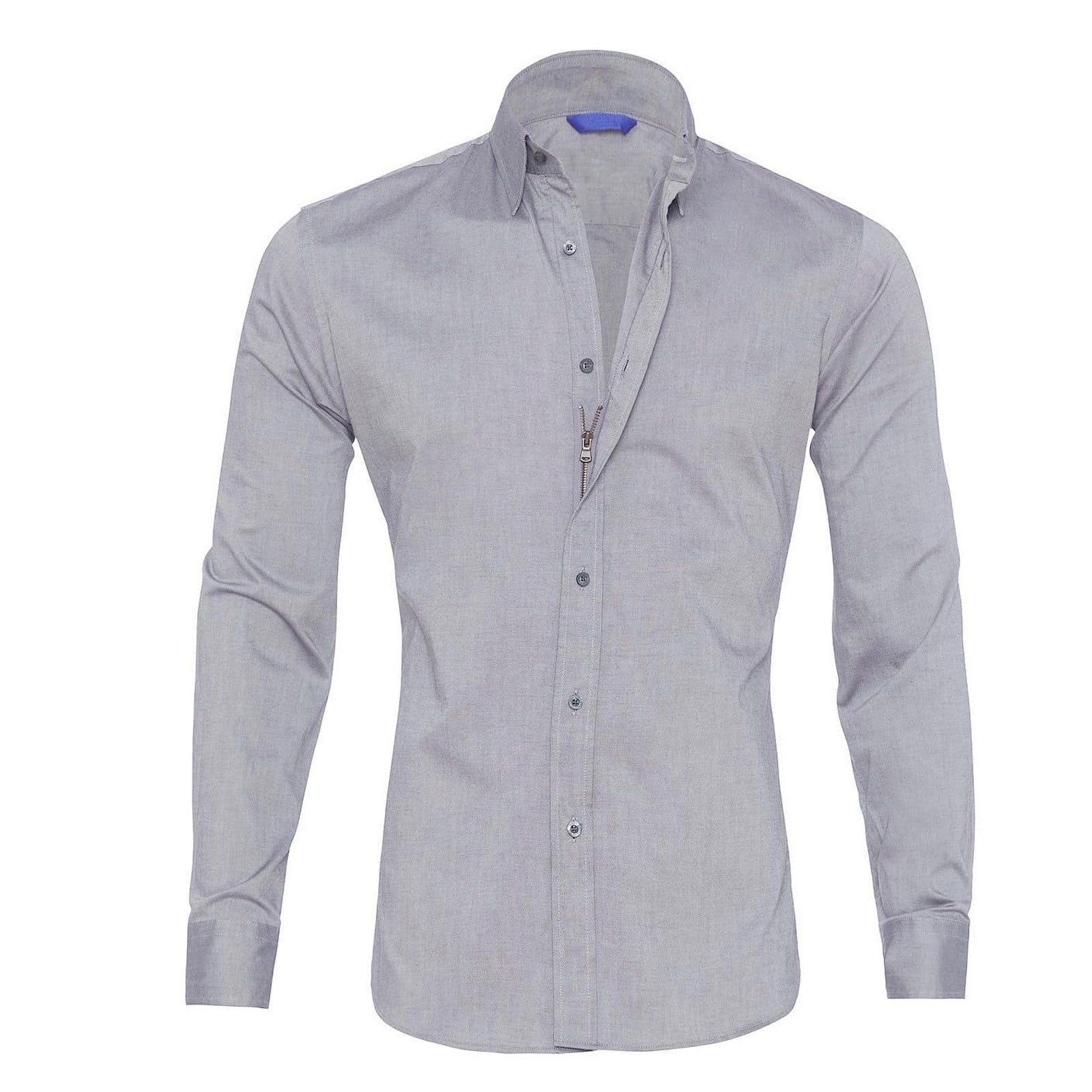 Nova stijlvol heren overhemd met rits, modern design en perfecte pasvorm voor een eigentijdse look.