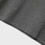 Heren Polo Shirt met Subtiel Patroon en Korte Mouwen