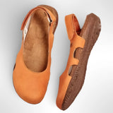 Dames Slingback Ballerina's met Uitgesneden Details