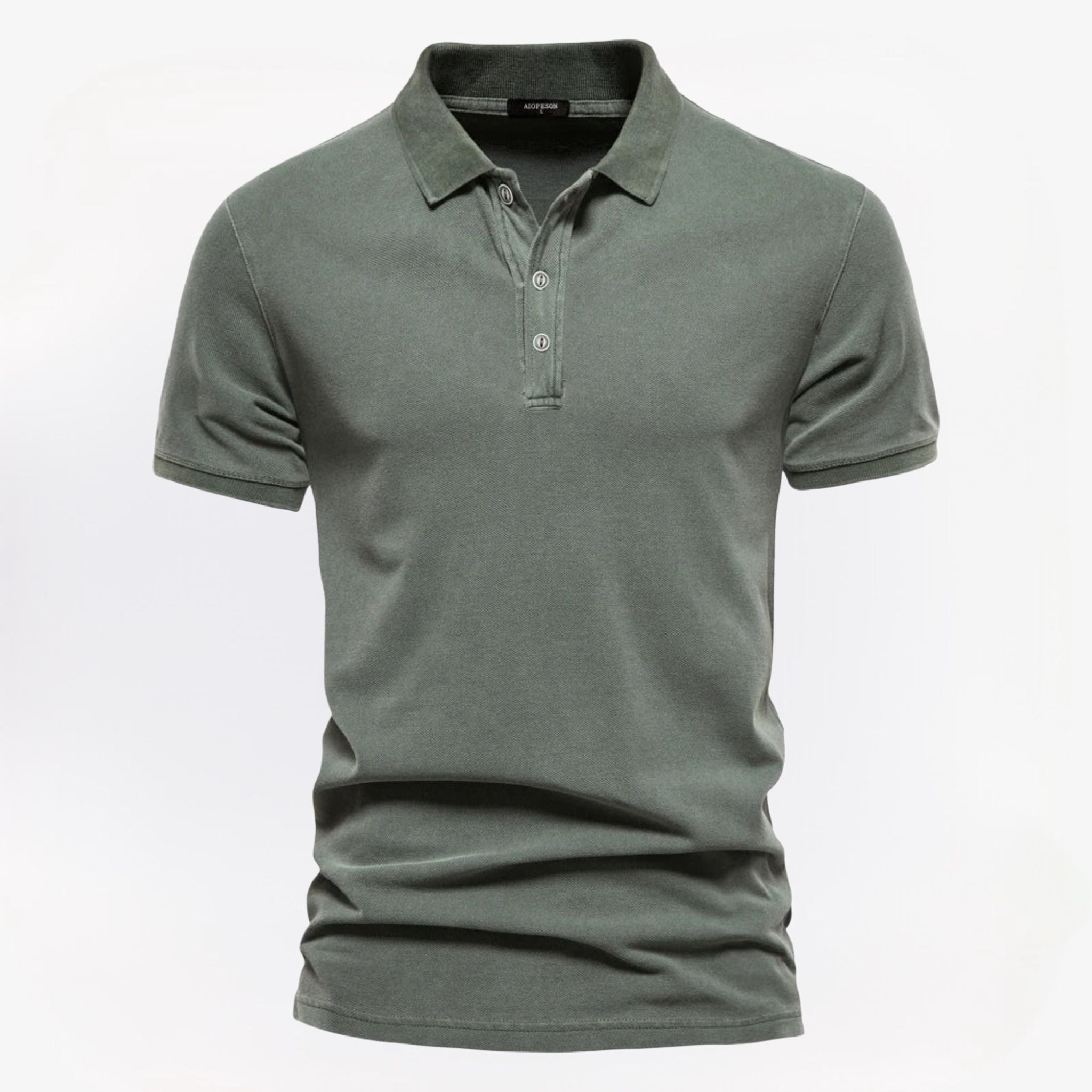 Zakelijke casual polo voor heren – comfortabele pasvorm van ademend materiaal, stijlvol en veelzijdig voor werk en vrije tijd.