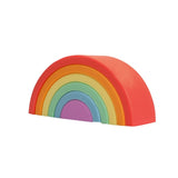Montessori Regenboog Stacker leerzaam stapelspel voor peuters – stimuleert motorische vaardigheden, kleurherkenning en probleemoplossend denken op een veilige en speelse manier.