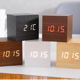 CubeClock vierkante LED wekker – slimme functies, modern design en helder display voor eenvoudig gebruik en tijdbeheer.