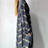 Dames Maxi Jurk met Geometrische Print en V-Hals