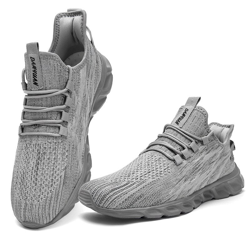 Lichtgewicht Sneakers met Ademend Mesh en Dempende Zool