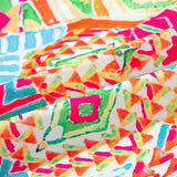 Bohemian Tuniekjurk met Kleurrijke Print en Knoopsluiting