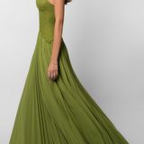 Dames Maxi Jurk met Spaghettibandjes en V-hals