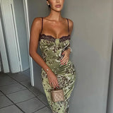 Strapless Midi Jurk met Bloemenprint