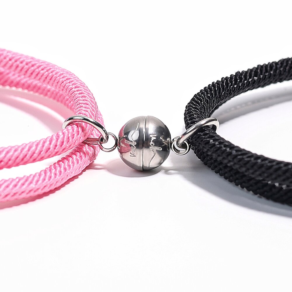 MagniLove koppelarmband voor stellen – stijlvolle verstelbare armband met magnetische connectie, duurzaam materiaal en comfortabel draagbaar.