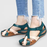 Dames Gladiator Sandalen met Gespsluitingen