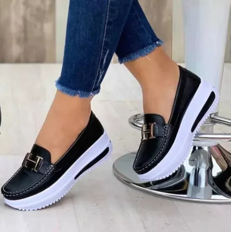 Chaveli loafers voor dames – Stijlvolle, comfortabele leren schoenen voor dagelijks gebruik en elegante looks.