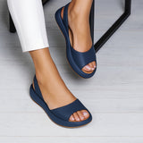 Open Teen Sandalen met Comfortzool
