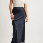 Chaveli - Hoge taille satijnen rok voor dames – Luxueuze, vloeiende pasvorm met een elegante uitstraling.