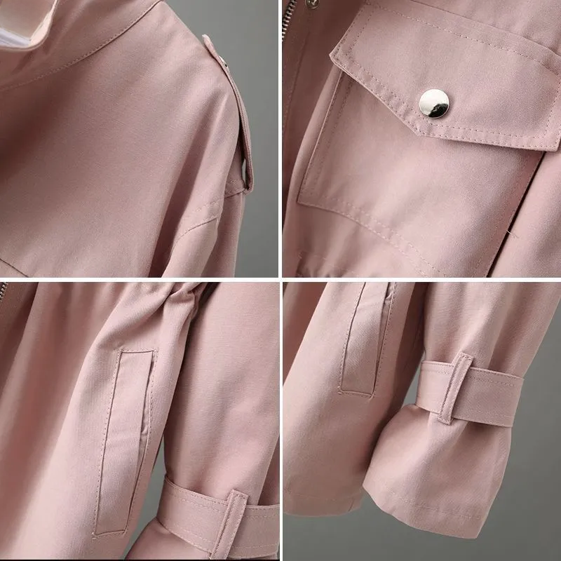 Amira tijdloze dames trenchcoat – elegante en waterafstotende jas met ceintuurlint, klassieke pasvorm en hoogwaardige stof, perfect voor werk of speciale gelegenheden.