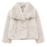 Luxe Faux Fur Jas voor Dames