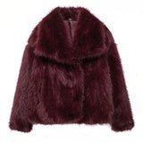 Luxe Faux Fur Jas voor Dames