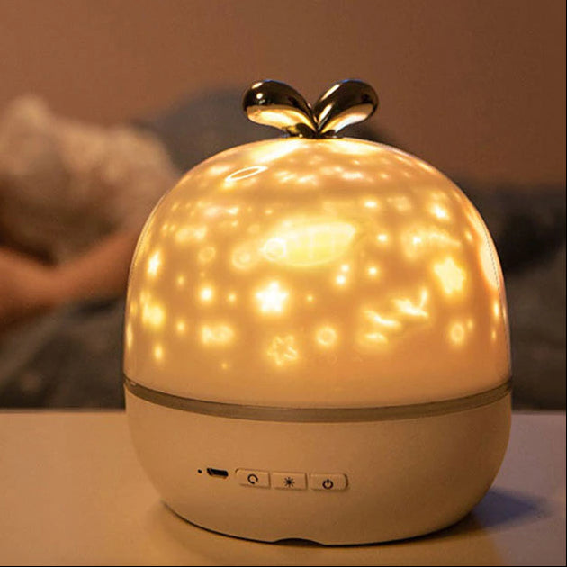 GalaxyLight magische sterrenprojector lamp – sfeervolle projector die sterren en nachthemel op muren en plafond projecteert, ideaal voor ontspanning en kinderkamers.