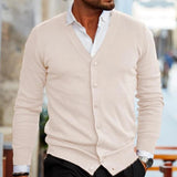 Heren Vest Met Knopen En Slim Fit Pasvorm