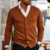 Heren Vest Met Knopen En Slim Fit Pasvorm