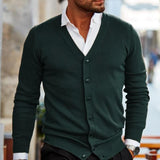 Heren Vest Met Knopen En Slim Fit Pasvorm