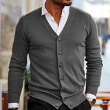 Heren Vest Met Knopen En Slim Fit Pasvorm