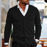 Heren Vest Met Knopen En Slim Fit Pasvorm