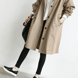 Oversized Lange Jas met Capuchon