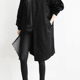 Oversized Lange Jas met Capuchon