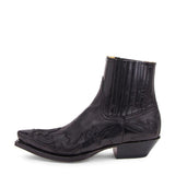 Cowboy Boots met Borduurwerk en Elastische Inzet