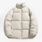 Heren pufferjas in diverse kleuren – waterafstotend materiaal, warme isolatie en comfortabele winterpasvorm.