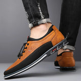 Sportieve Casual Veterschoenen voor Heren