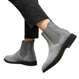 Suède Chelsea Boots voor Heren
