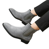 Suède Chelsea Boots voor Heren