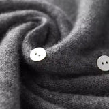 Zachte Gebreide Cardigan met Knopen en V-Hals