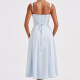 Elegante Midi Jurk met Split